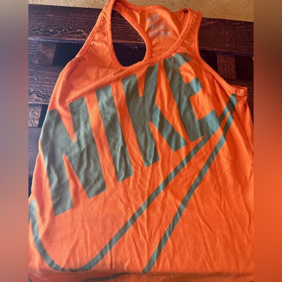 Nike Bright Orange Sports Tank - Picture 2 of 5